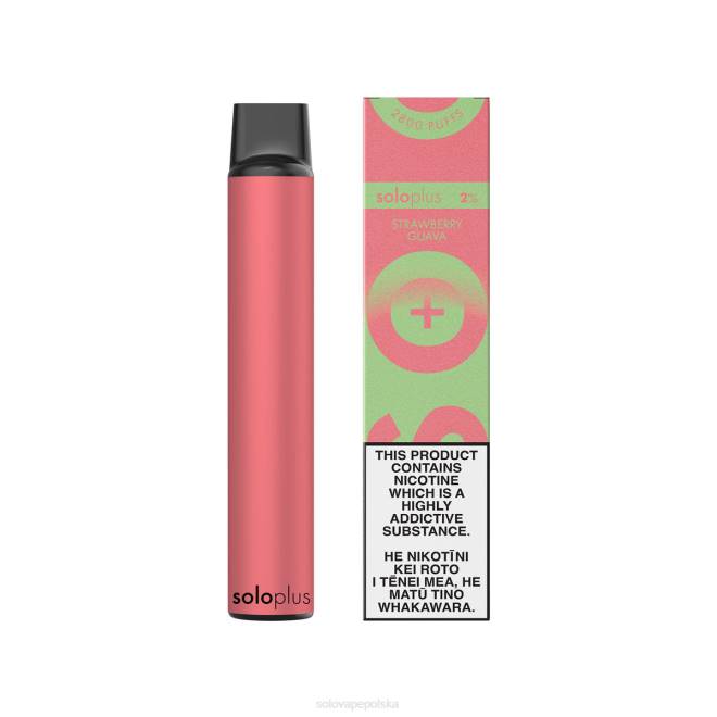 Solo Plus jednorazowa kolekcja vape Paradise gujawa truskawkowa | Solo Vape Polska 8D6D37