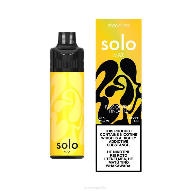 Solo MAX zestaw pod ananas z marakui | Solo Vape Sklep 8D6D69