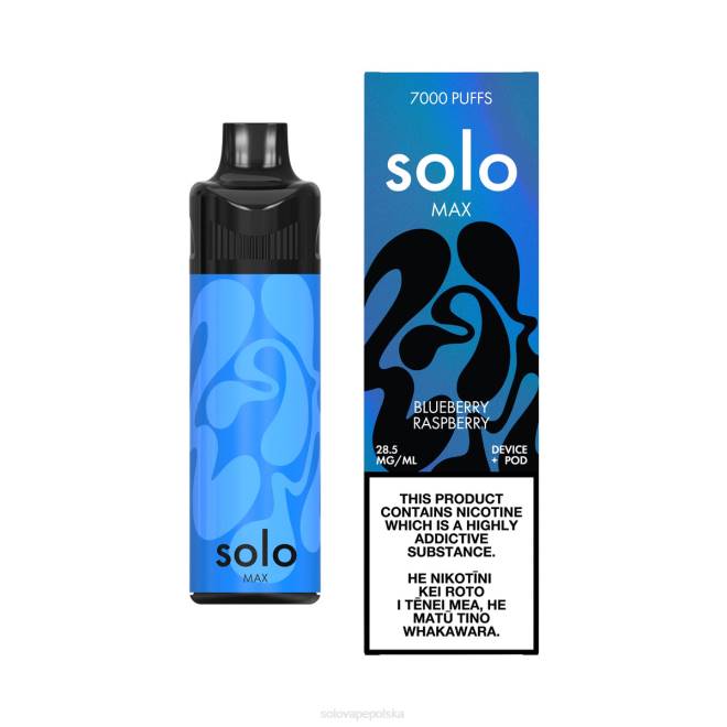 Solo MAX zestaw pod jagoda malina | Solo Vape How To Use 8D6D65