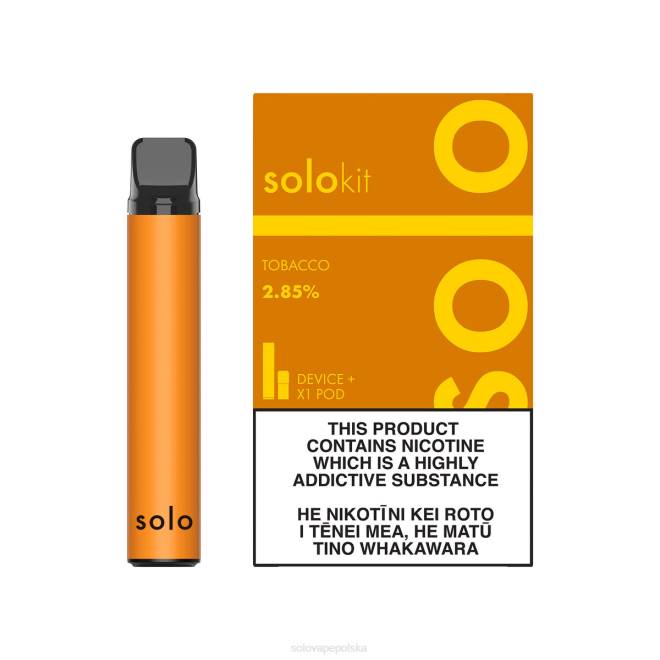 Solo zestaw pod tytoń | Solo Vape Review 8D6D48