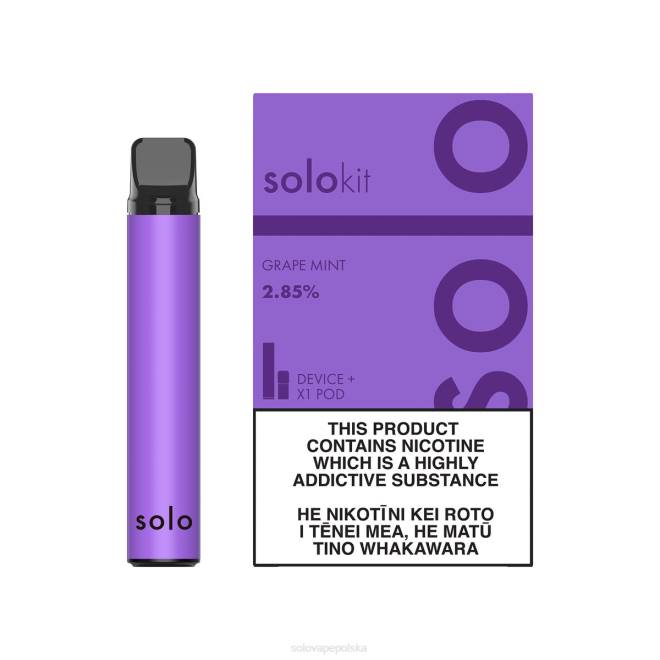 Solo zestaw pod winogrono-mięta | Solo Vape Sklep 8D6D45